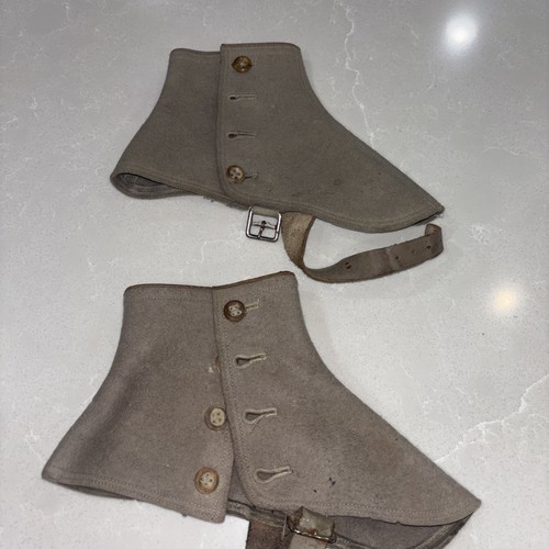 Standard spats wool boot - spats, shoe