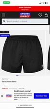 MENS KARRIMOR NAVY RUNNING SHORTS - SIZE X-LARGE - RRP 39.99