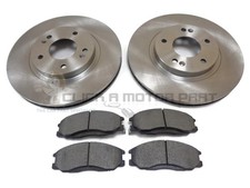 FRONT 2 BRAKE DISCS & PADS