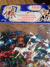 Vintage Toy Cowboys Indians