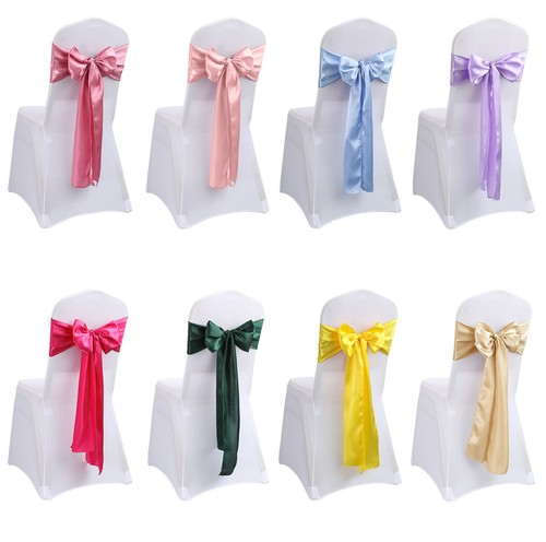 100 satin sashes chair - satin,