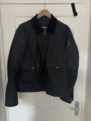 Belstaff black dunstall jacket