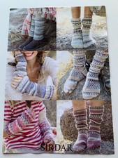 Sirdar Crofter DK 9135 Knitting Pattern Socks, Leg Warmers and Wrist Warmers 249