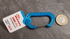 Dmm xsre wire carabiner blue - dmm, carabiner.