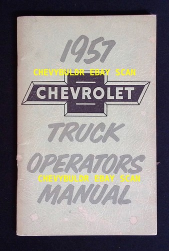 1957 chevrolet truck - 1957,