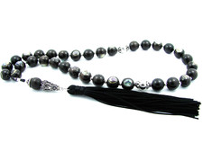 10mm PAUA INLAID EBONY 33