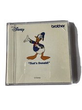 Brothet Embroidery Machine Disney Card That’s Donald COLOUR CODE SHEET
