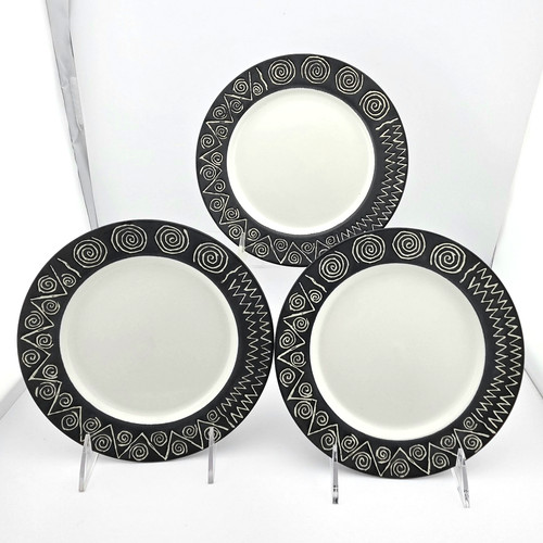 Vtg set scraffito - set-, 3