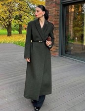 ZARA ZW COLLECTION BELTED WOOL