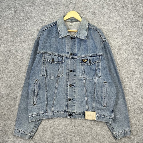 Vintage avirex denim jacket - avirex,