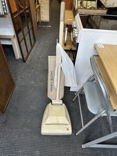 Hoover Upright Vacuum Cleaner Cream Beige Working Very Clean U4003 Vintage