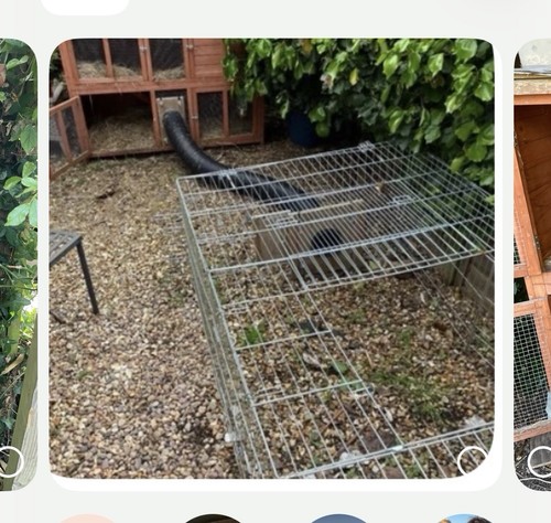 Double storey rabbit - double, hutch