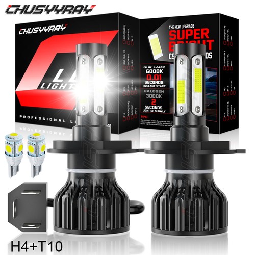 Led headlight bulbs xenon - h4,