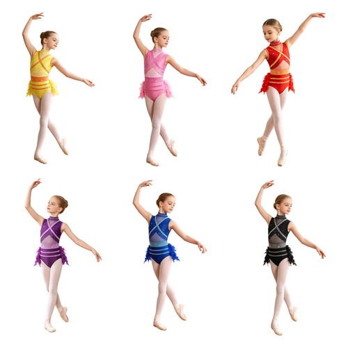 Girls leotard dancewear - leotard,