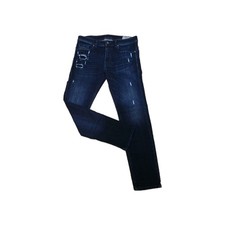 Diesel Thommer Mens Distressed Slim - Skinny  Jeans W33 L32 Navy 084NF Stretch