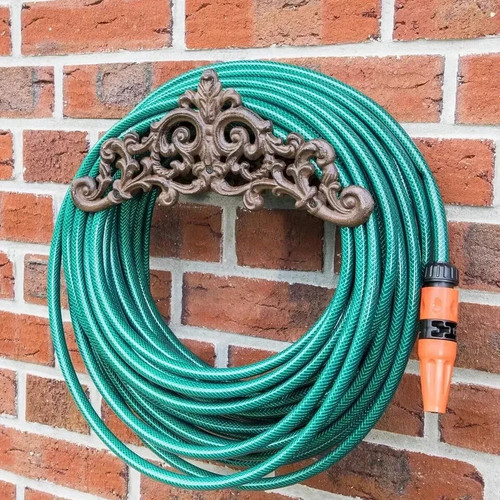 Hose holder wall mounted cast - holder,