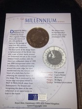 Royal Mint Millennium £5 Coin Pack - Coin Dated 1999 UNCIRCULATED BUNC