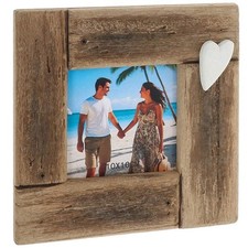 Wooden Heart Square Photo