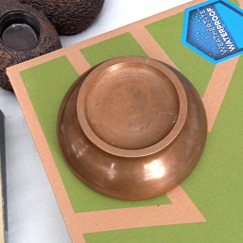 Copper bowl dish primary - /,