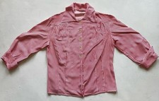 Vtg 1940s Womens Candy Stripe
