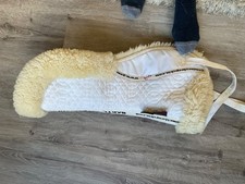 Bartl real sheepskin half pad size large