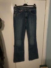 Levi (525) Mens stretch flared / bootcut vintage jeans.  30 x 34.    S4