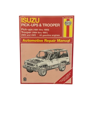 Haynes isuzu pick ups - (1641), pick-ups
