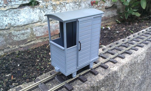 Industrial brake van - wagon, kit