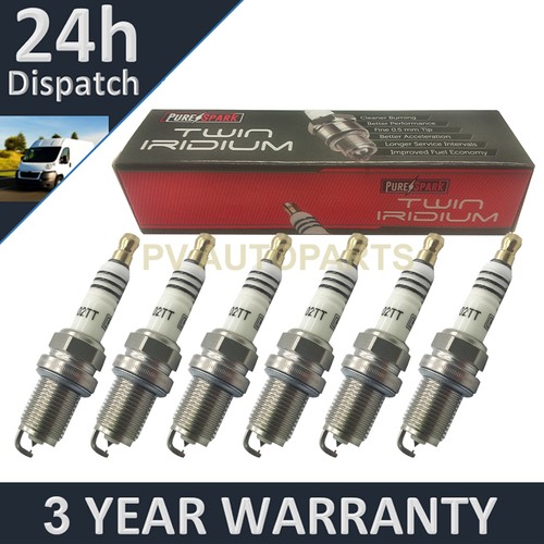 Double iridium spark plugs - double,