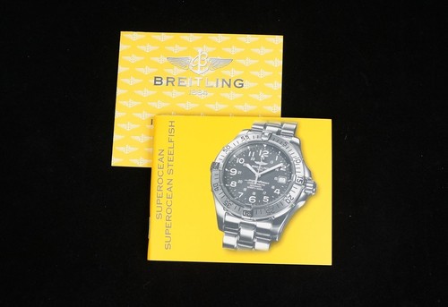 Breitling watch instruction - watch,
