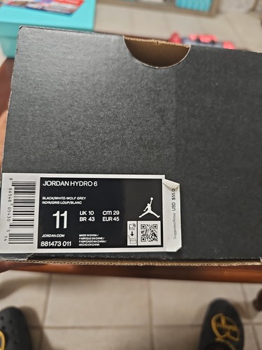 Jordan hydro black - hydro, 6