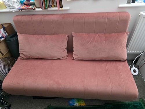 Made com pink velvet - pink,