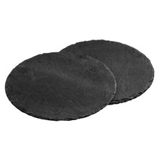 Set of 2 Modern Slate Dark