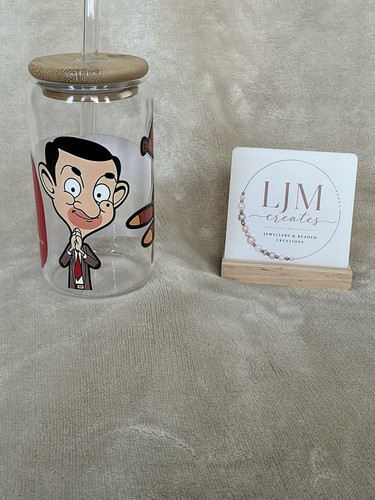 Bean teddy glass tumbler - bean,