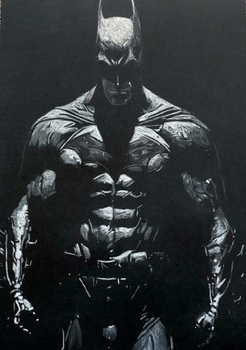 Original batman art pencil - batman, &