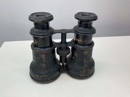 Vintage binoculars metal - vintage,