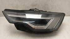 2019 AUDI A6 N/S Passengers Left Front Headlight Headlamp  2018-2025