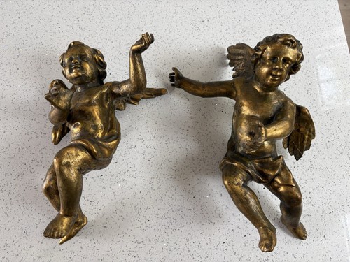 Gilded cherubs vintage - gilded, cherubs.