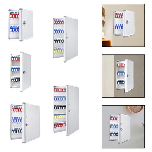 Wall mounted key storage box - wall,