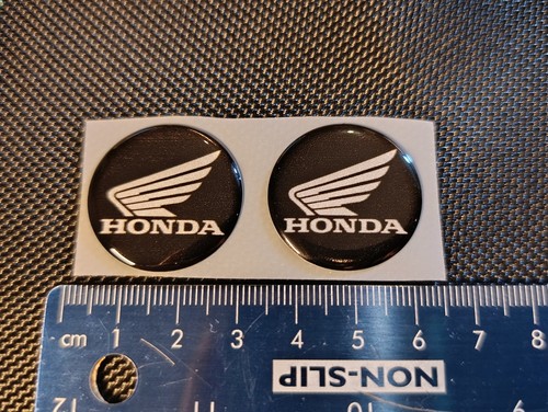 2xsml black honda gel - gel, decals