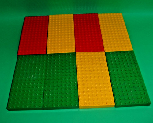 Lego base plates x - base, 16