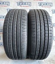 2x 225/55/17 97Y PIRELLI CINTURATO P7 RUNFLAT TREAD 6mm REF S40 2255517 TYRES