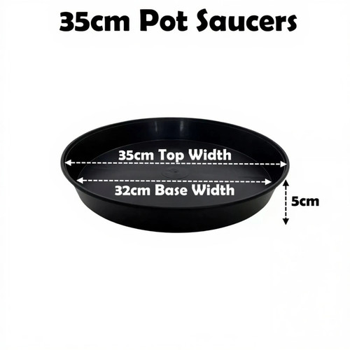 35cm plant pot - pot, saucers