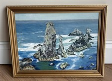 Signed Oil Painting On Canvas