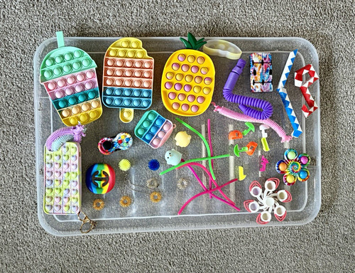 30pc sensory fidget toy bundle - sensory,