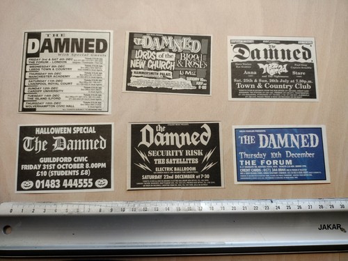The damned band - -, tour/album