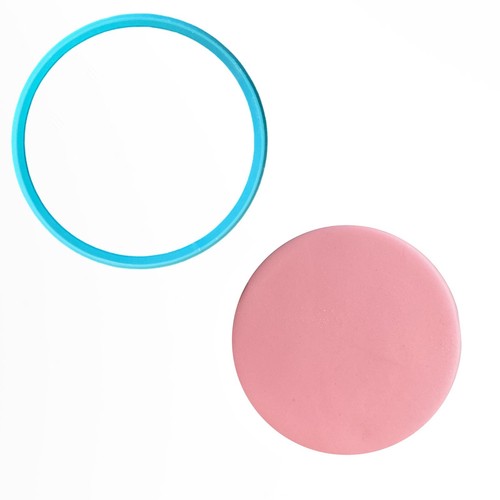 Circle cookie cutter fondant - cutter,