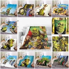 3D Monster Shrek Flannel