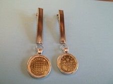 THREE PENNY BIT COIN - SILVER