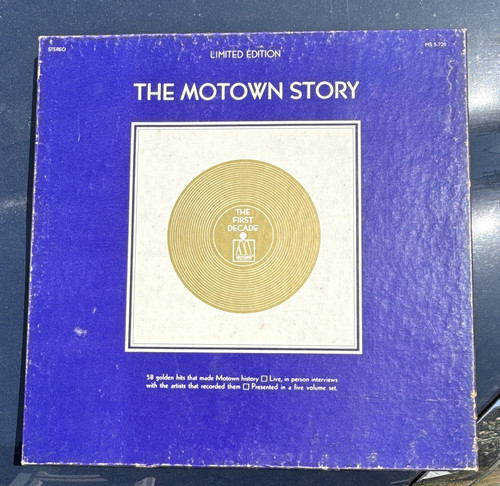 Motown the story - motown, 5lp